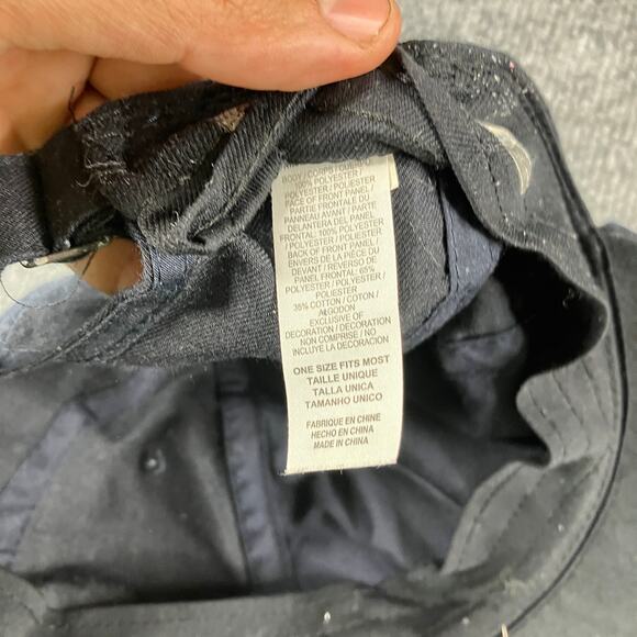 Boston Red Sox Nike Adjustable Hat Navy Red MLB Baseball Cap One Size - Picture 9 of 11